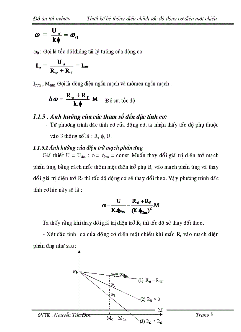 image for page Thiết kế hệ thống điều chỉnh động cơ điện một chiều