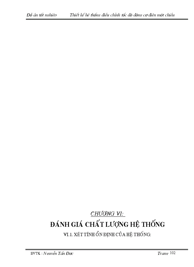 image for page Thiết kế hệ thống điều chỉnh động cơ điện một chiều