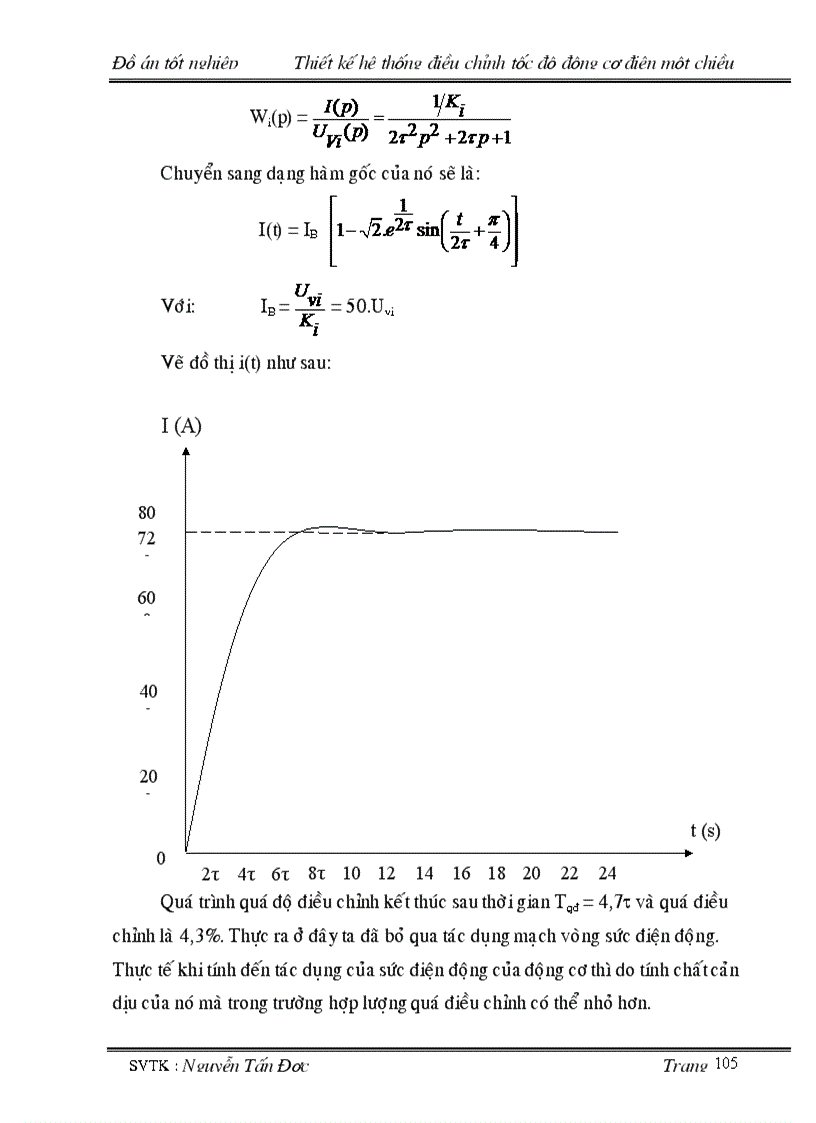 image for page Thiết kế hệ thống điều chỉnh động cơ điện một chiều