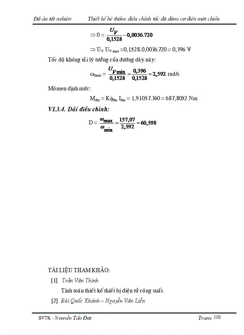 image for page Thiết kế hệ thống điều chỉnh động cơ điện một chiều