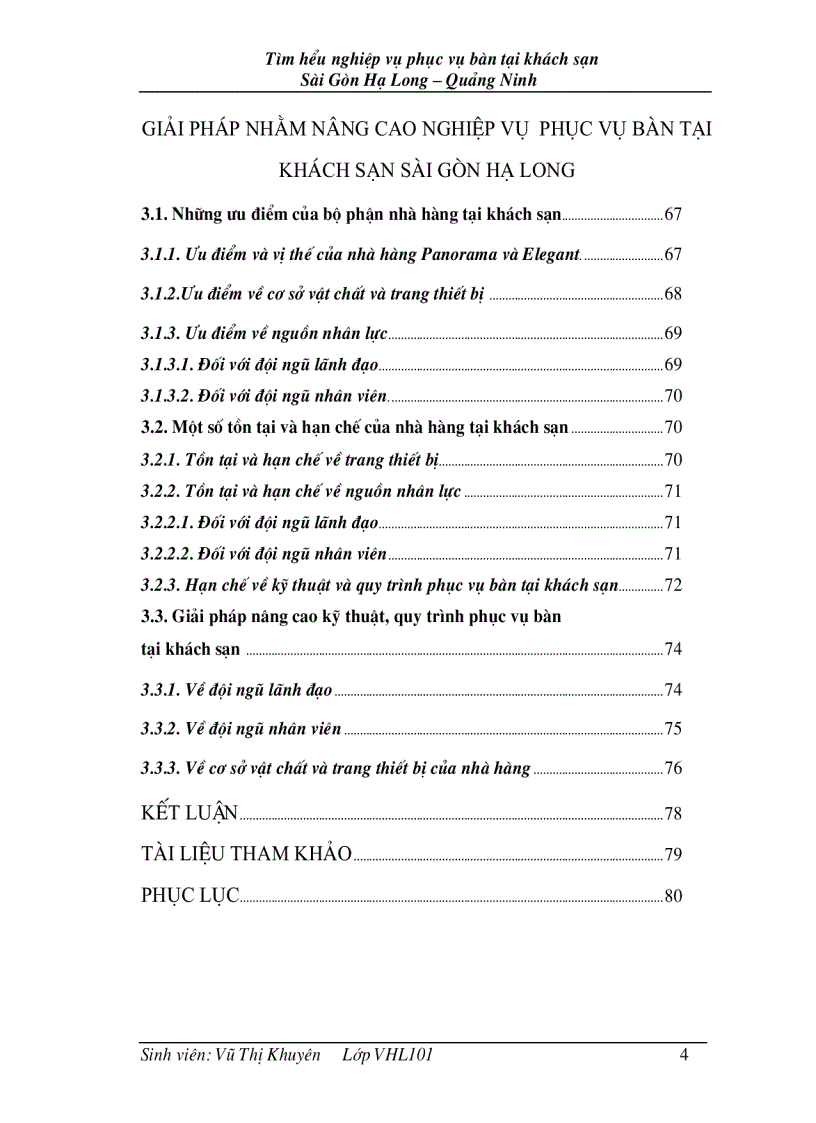 image for page Tìm hiểu nghiệp vụ phục vụ bàn tại khách sạn Sài Gòn Hạ Long