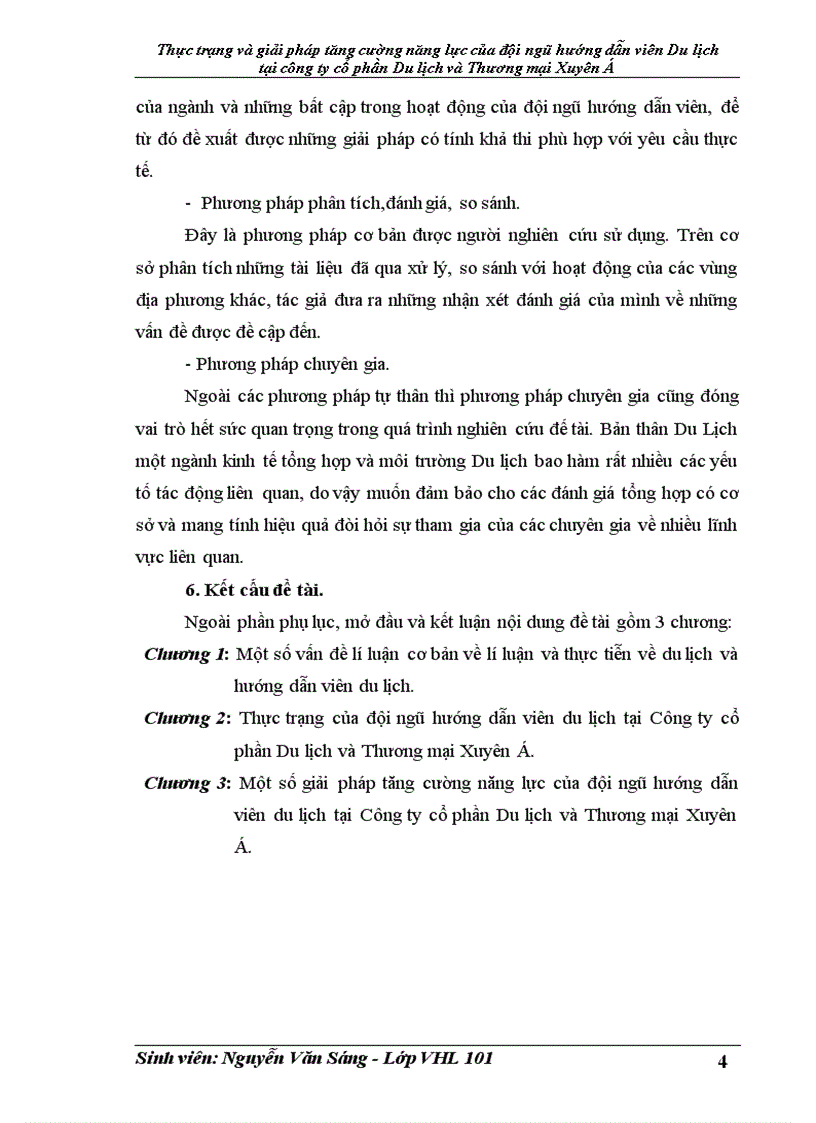 image for page Thực trạng và giải pháp tăng cường năng lực của đội ngũ Hướng Dẫn Viên Du Lịch tại công ty cổ phần Du lịch và Thương mại Xuyên Á