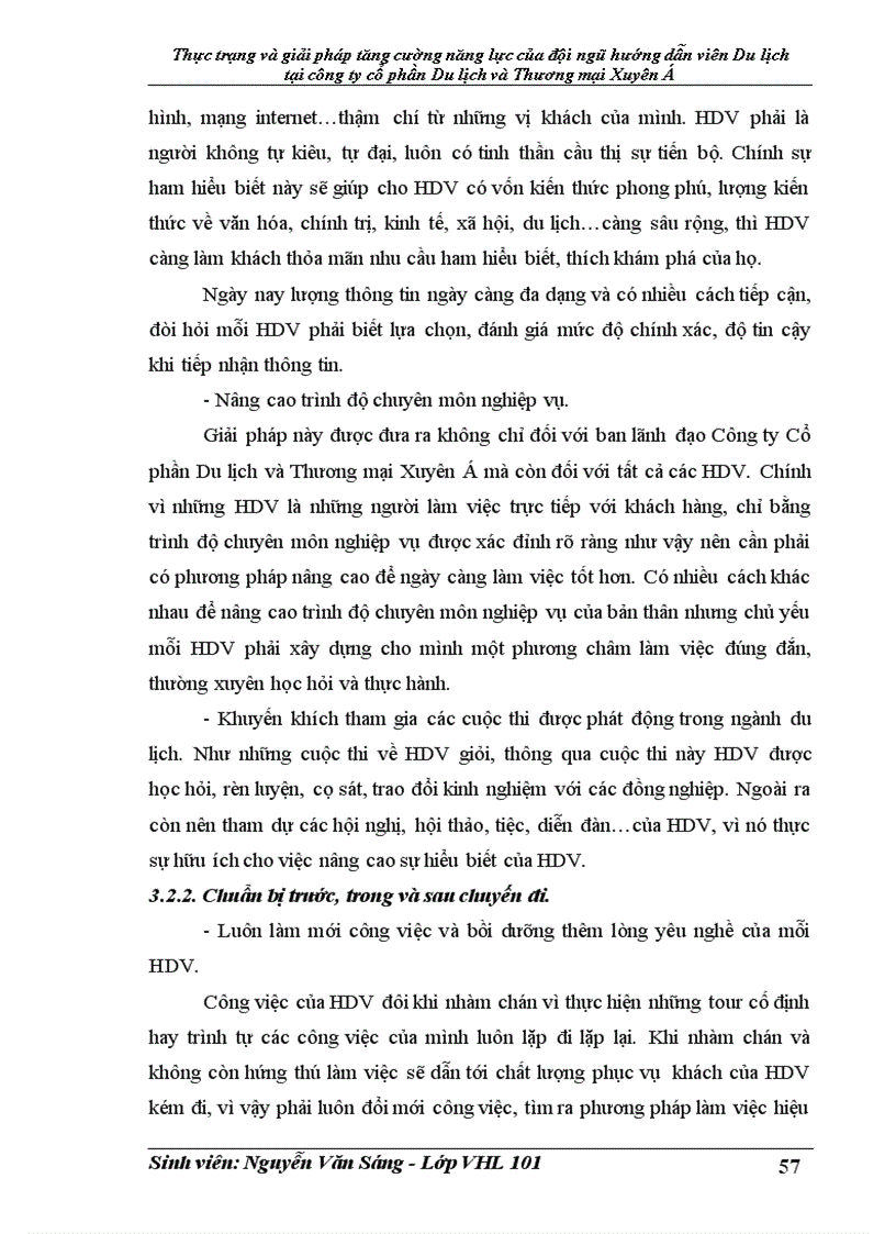 image for page Thực trạng và giải pháp tăng cường năng lực của đội ngũ Hướng Dẫn Viên Du Lịch tại công ty cổ phần Du lịch và Thương mại Xuyên Á