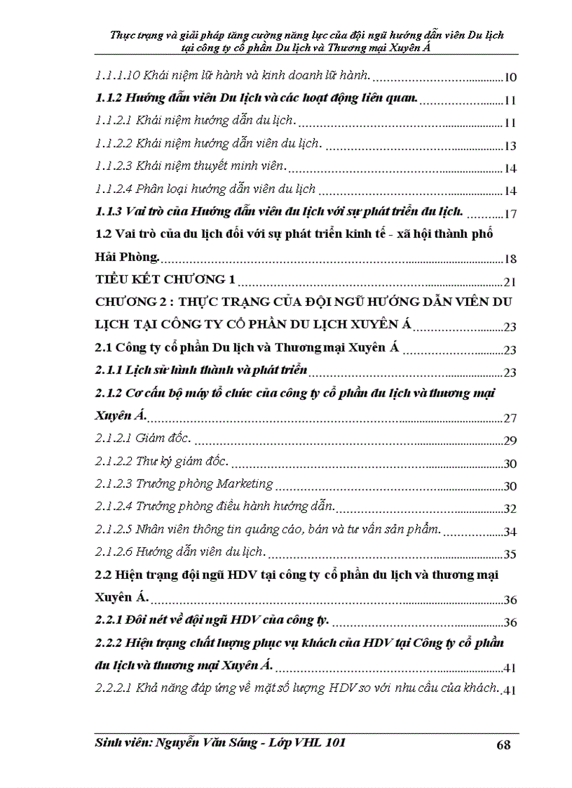 image for page Thực trạng và giải pháp tăng cường năng lực của đội ngũ Hướng Dẫn Viên Du Lịch tại công ty cổ phần Du lịch và Thương mại Xuyên Á