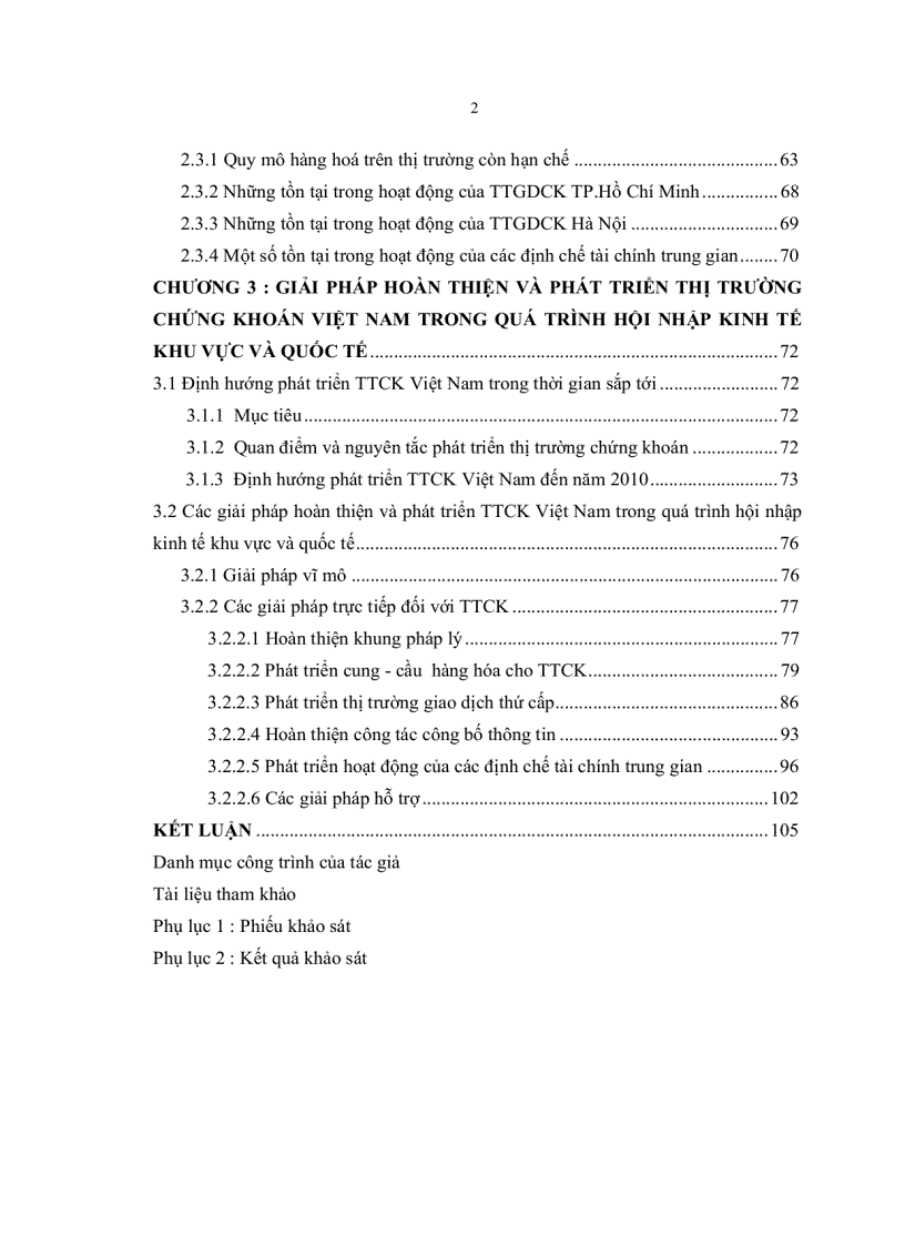 image for page Chặng đường 6 năm của Thị trường chứng khoán Việt Nam Thực trạng và Giải pháp