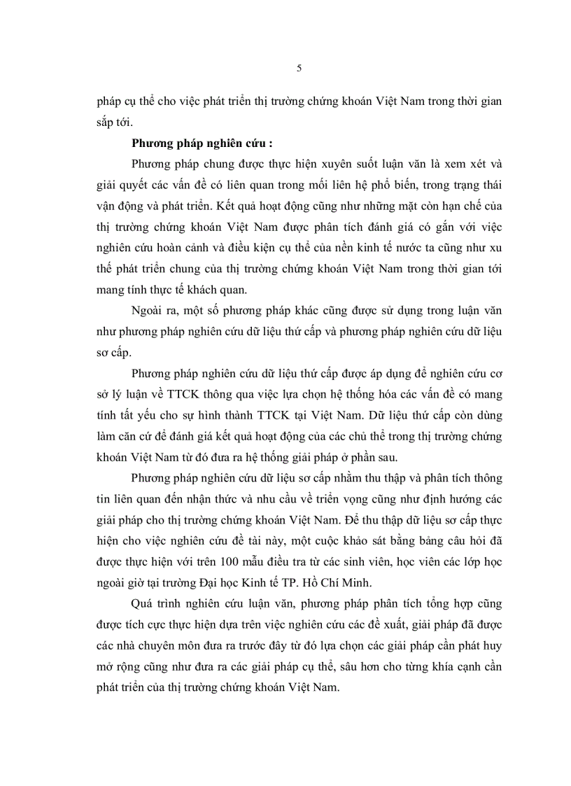 image for page Chặng đường 6 năm của Thị trường chứng khoán Việt Nam Thực trạng và Giải pháp