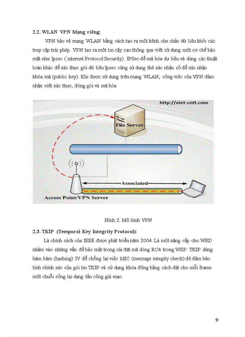 image for page Trình bày các chính sách bảo mật mạng wireless