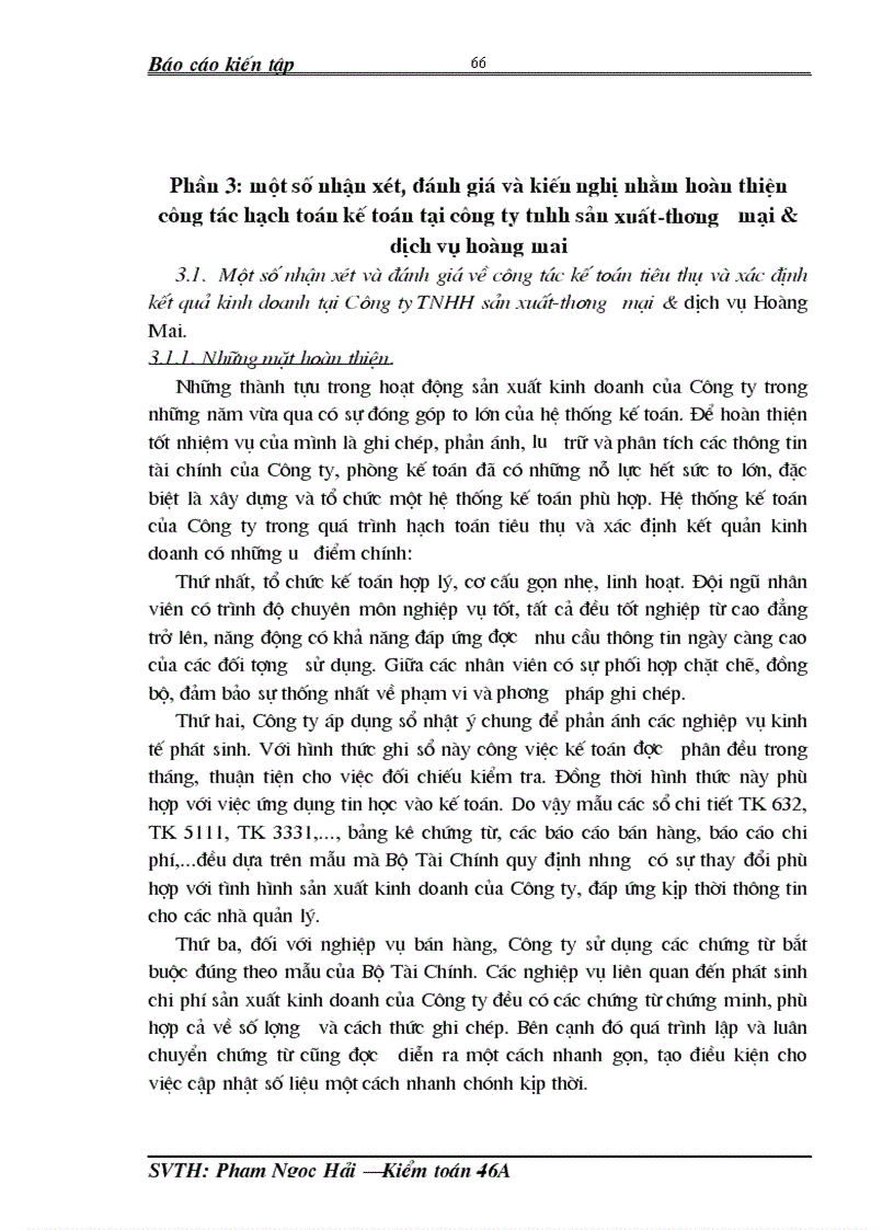 image for page Thực trạng tổ chức hạch toán kế toán tại Công ty TNHH sản xuất thương mại và dịch vụ Hoàng Mai