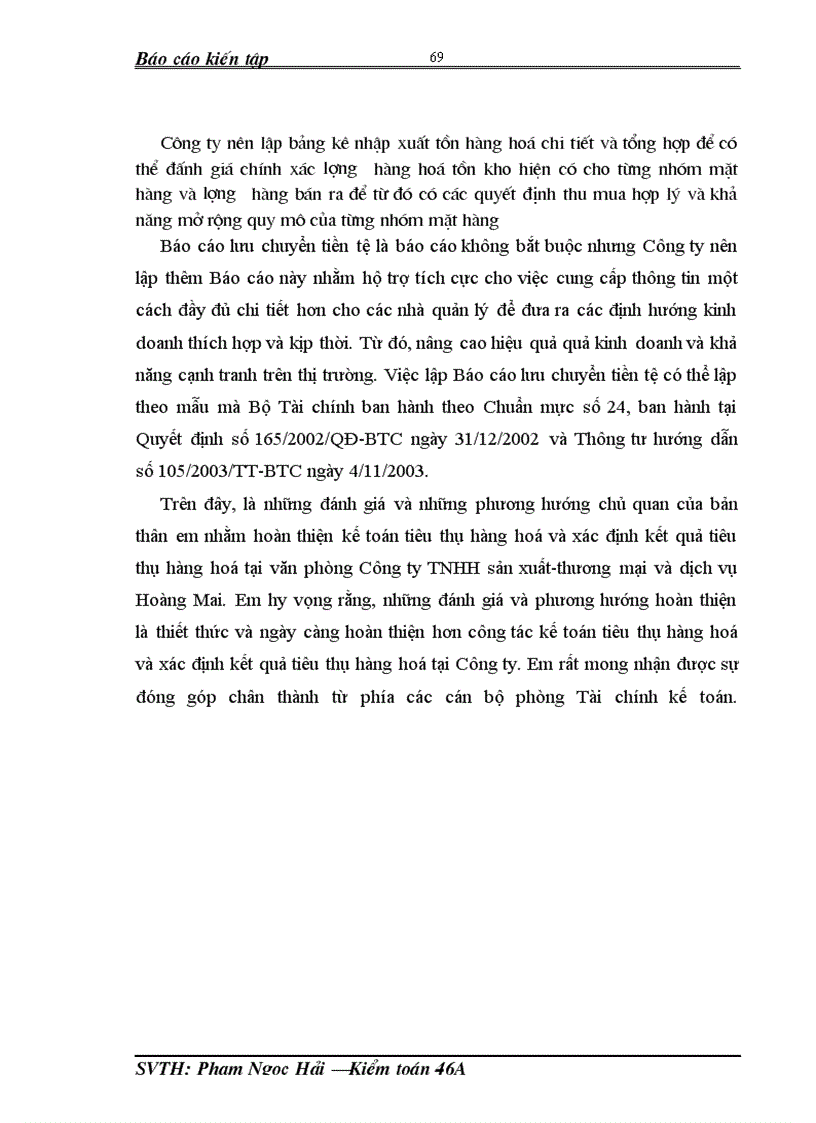 image for page Thực trạng tổ chức hạch toán kế toán tại Công ty TNHH sản xuất thương mại và dịch vụ Hoàng Mai