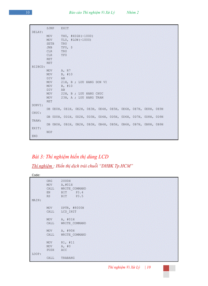 image for page Thí nghiệm Vi xử lý