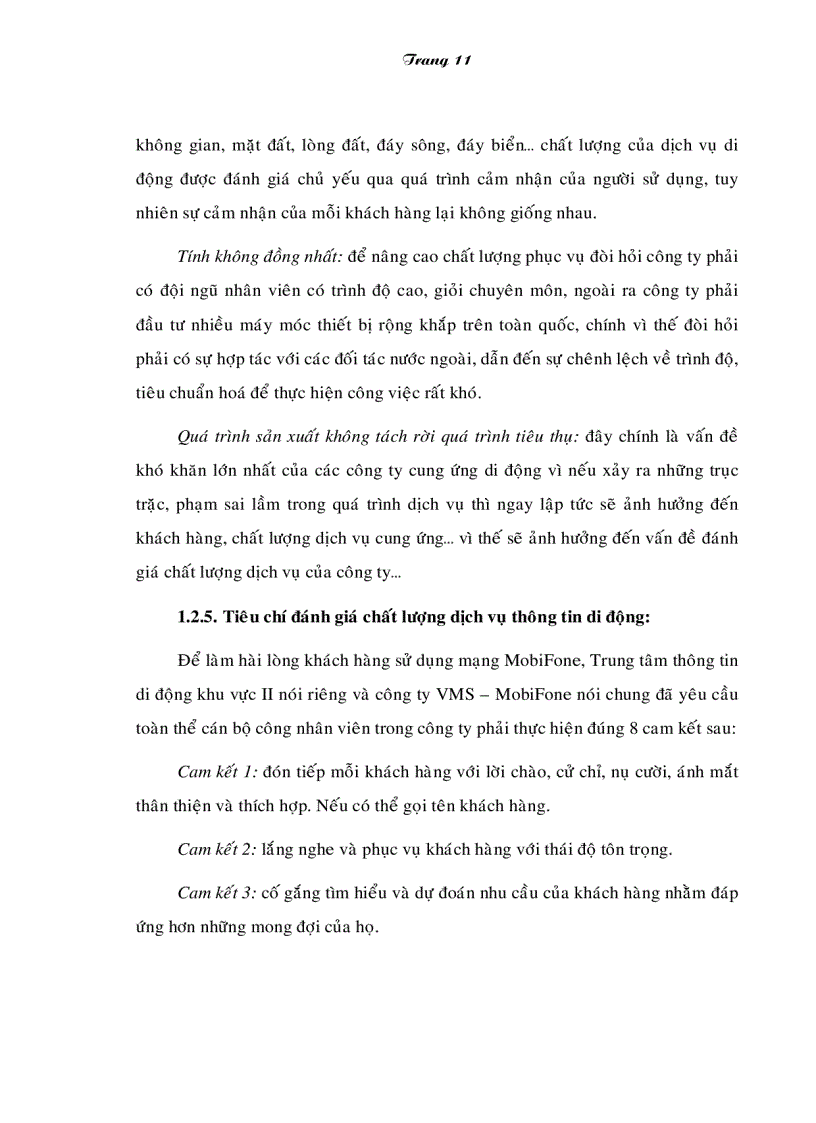 image for page Giải pháp nâng cao chất lượng dịch vụ di động của Trung tâm thông tin di động khu vực II Công ty VMS Mobiphone