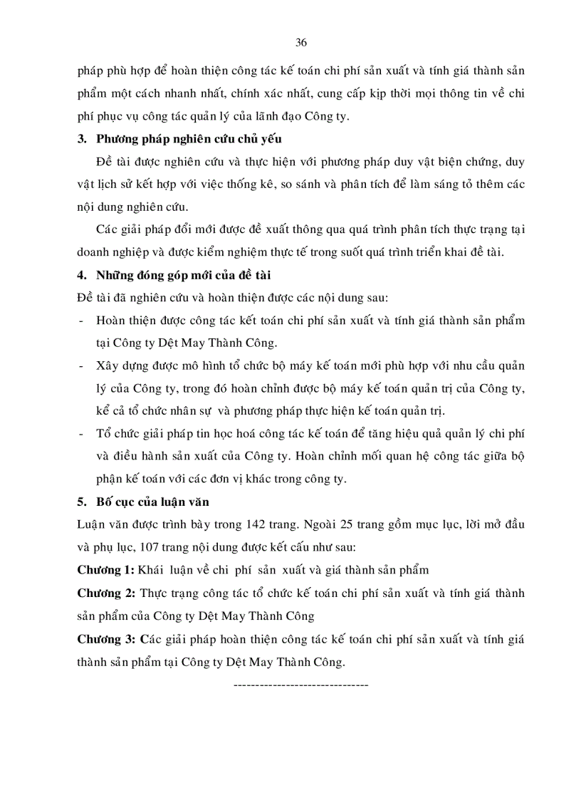 image for page Hoa n thiê n tô chư c kê toa n chi phi sa n xuâ t va ti nh gia tha nh sa n phâ m ta i công ty dê t may Tha nh Công