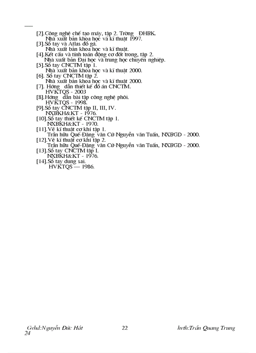 image for page Thiết kế quy trình công nghệ Gia công Trục khuỷu máy diezel