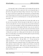 Đánh giá hiệu quả của hệ thống xử lý nước thải làng nghề tái chế nhựa thôn Triều Khúc xã Tân Triều huyện Thanh Trì Hà Nội