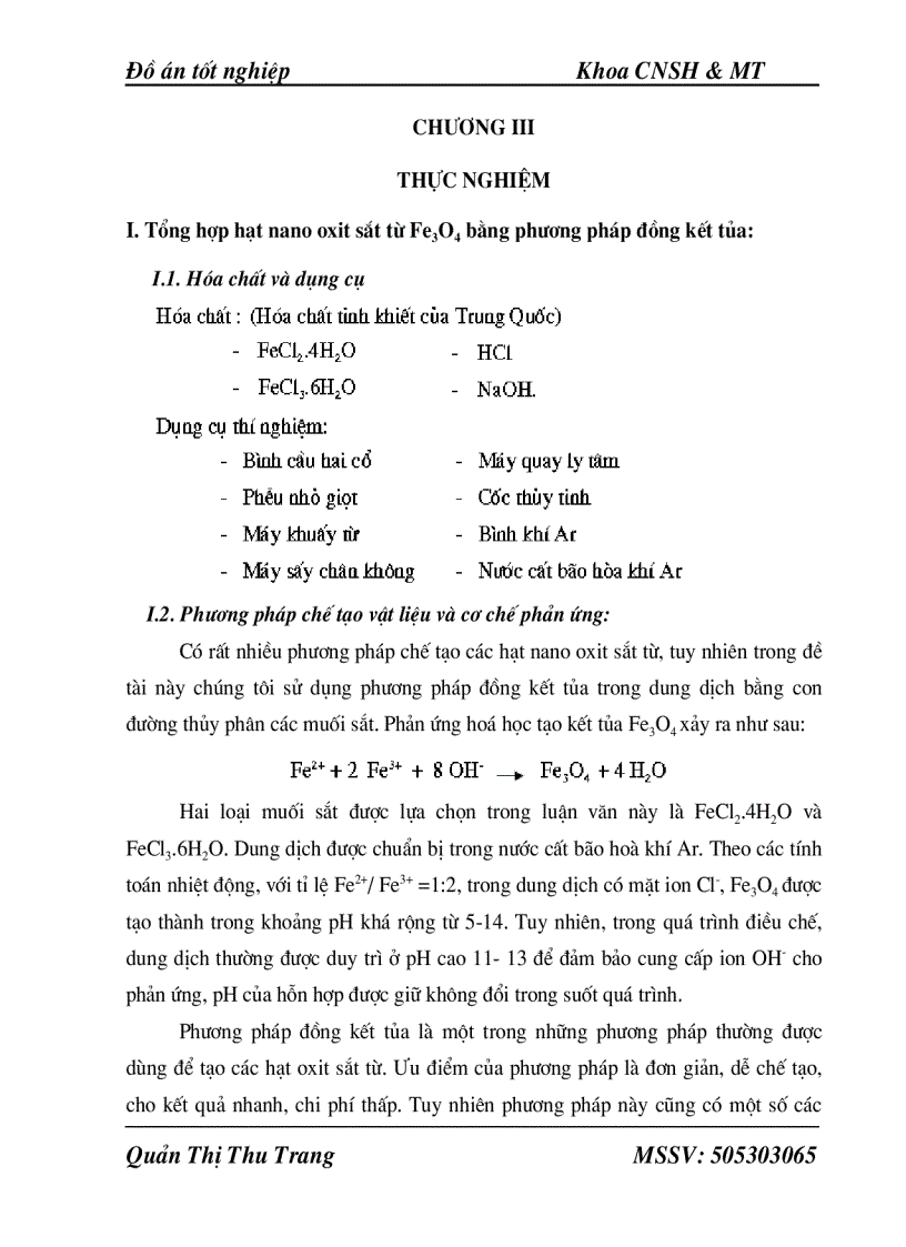 image for page Tổng hợp vật liệu nano composite từ tính Fe3O4 MnO2 Xác định các đặc trưng và hiệu ứng oxy hoá hấp phụ Asen Crôm của vật liệu