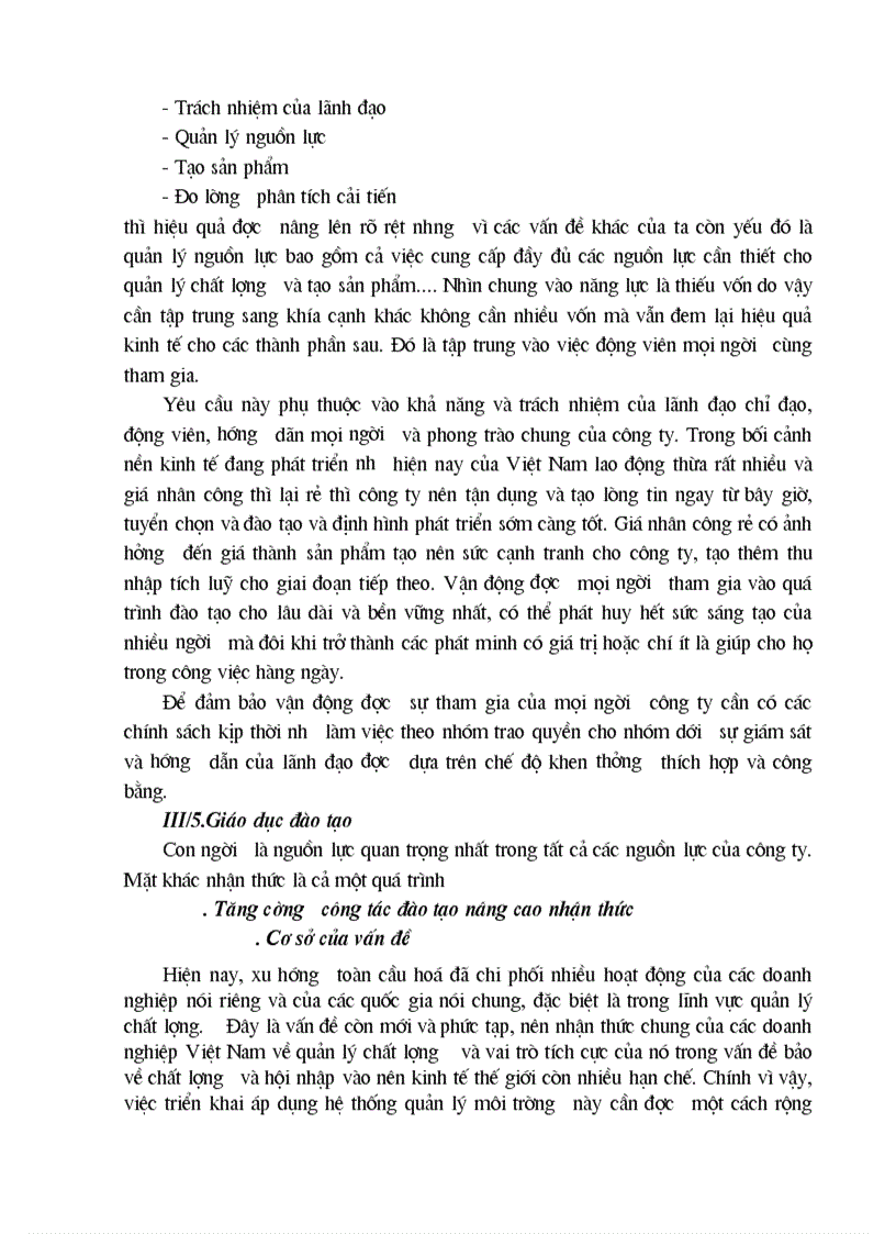 image for page Vận dụng 8 nguyên tắc quản lý chất lượng ở Công ty Đồng Tháp