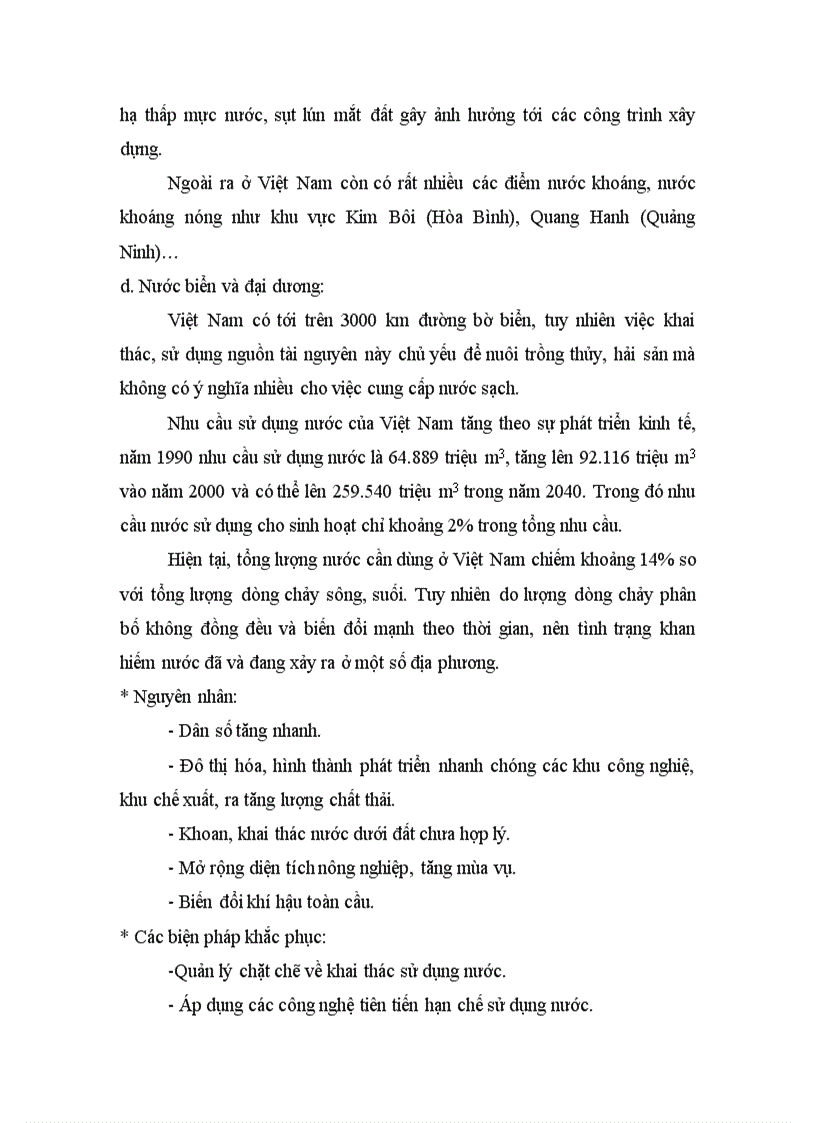 image for page Khảo sát đánh giá tác động của nguồn nước thải đến môi trường từ hoạt động của công ty phân đạm Hà Bắc