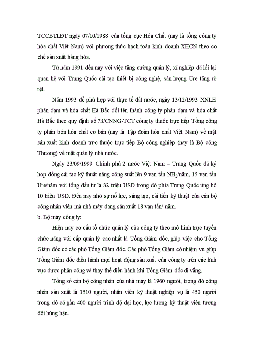 image for page Khảo sát đánh giá tác động của nguồn nước thải đến môi trường từ hoạt động của công ty phân đạm Hà Bắc