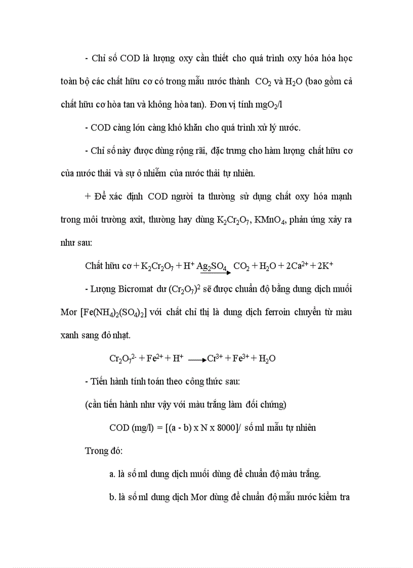 image for page Khảo sát đánh giá tác động của nguồn nước thải đến môi trường từ hoạt động của công ty phân đạm Hà Bắc