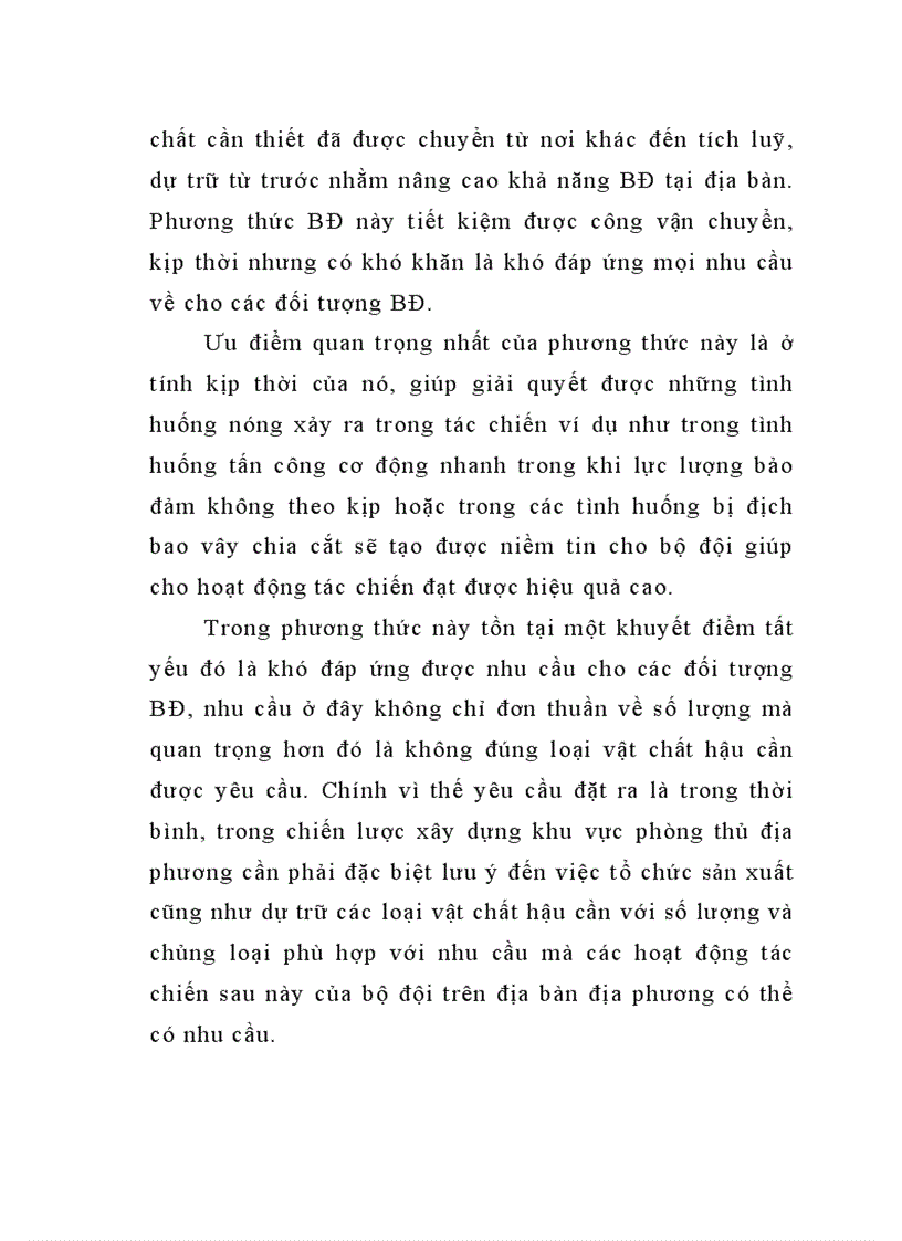 image for page Tiểu luận môn học Hậu cần chiến thuật