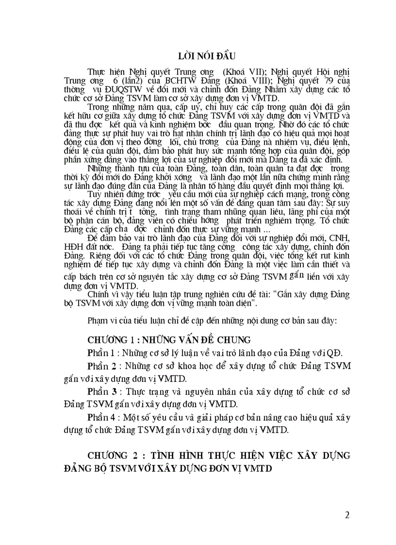 image for page Xây dựng đảng bộ trong sạch vững mạnh gắn với xây dựng đơn vị vững mạnh toàn diện