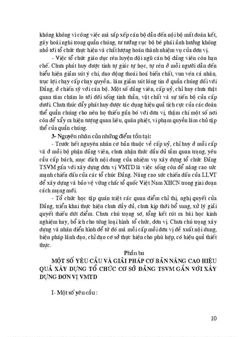 image for page Xây dựng đảng bộ trong sạch vững mạnh gắn với xây dựng đơn vị vững mạnh toàn diện