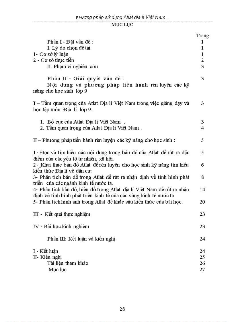 image for page Phương pháp sử dụng atlat địa lí việt nam trong dạy học môn địa lí lớp 9