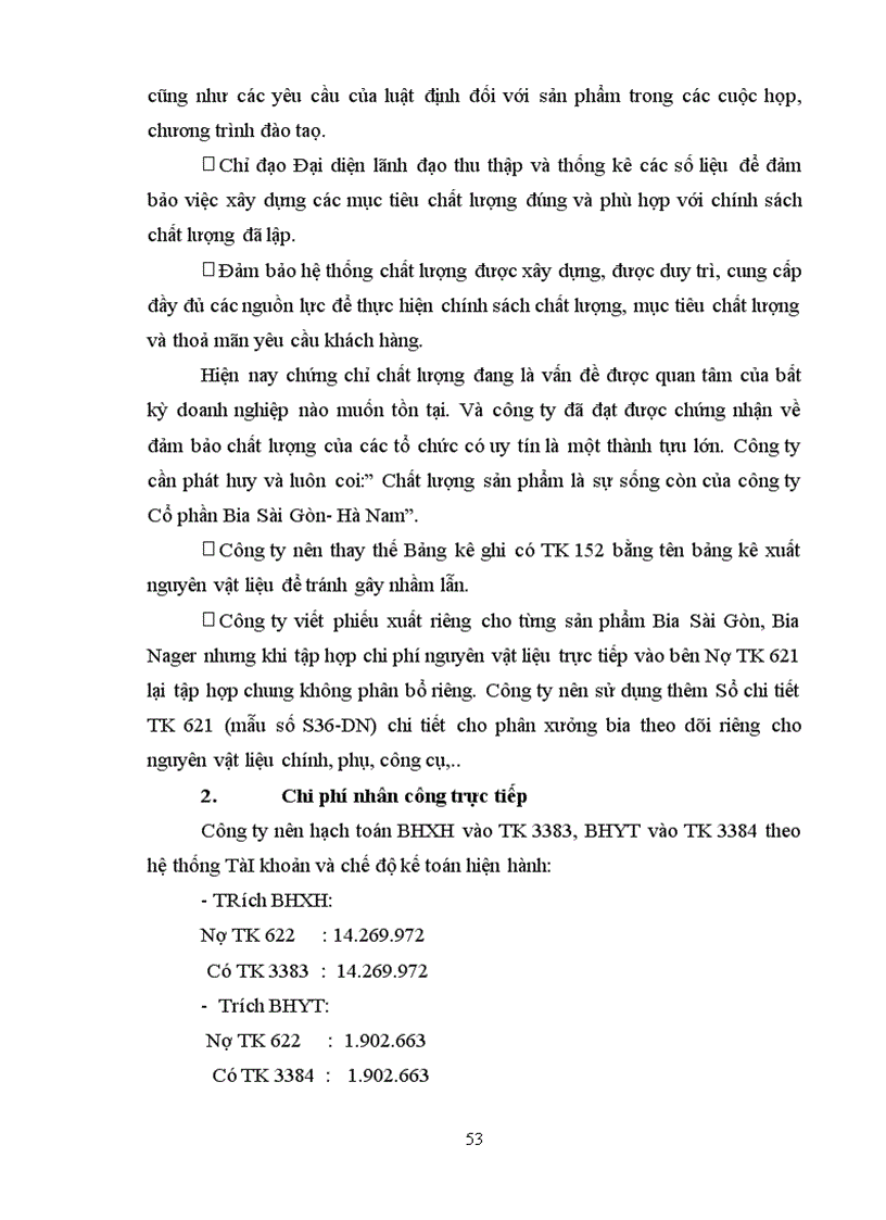 image for page Chuyên đề tốt nghiệp công tác kế toán chi phí sản xuất và tính giá thành sản phẩm bia tại Công ty Cổ phần Bia Sài Gòn Hà Nam