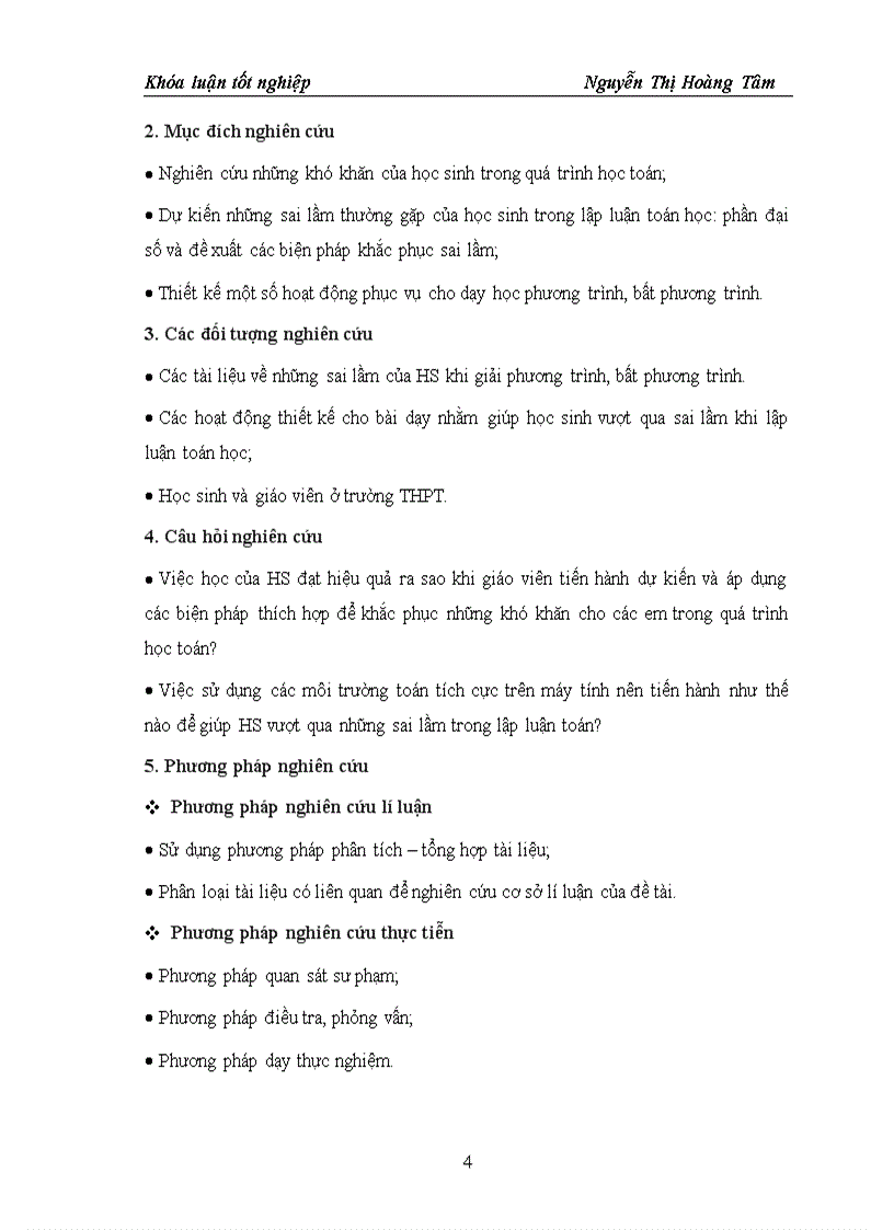 image for page KHÓA LUẬN TỐT NGHIỆP ĐHSP TOÁN HUẾ Giúp học sinh trung học phổ thông THPT vượt qua những sai lầm trong lập luận toán học phần đại số