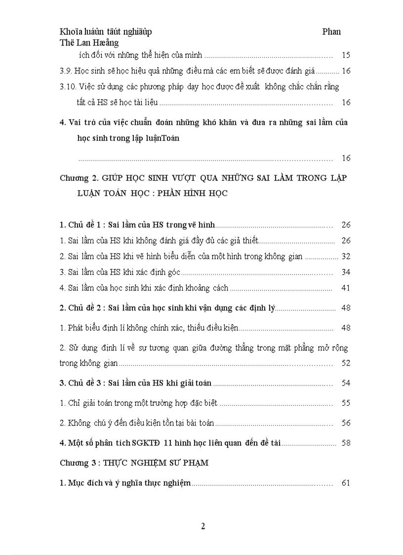 image for page KHÓA LUẬN TỐT NGHIỆP ĐHSP TOÁN HUẾ Giúp học sinh vượt qua những sai lầm trong lập luận toán học PHẦN HÌNH HỌC