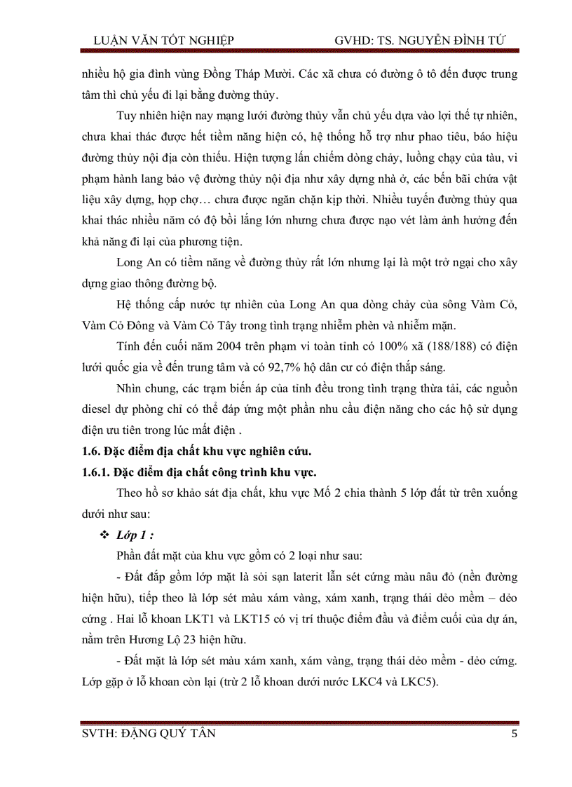 image for page Ứng dụng lưới địa kỹ thuật trong thiết kế tường chắn có cốt cho công trình đường dẫn đầu cầu kênh nước mặn huyện cần đước tỉnh long an
