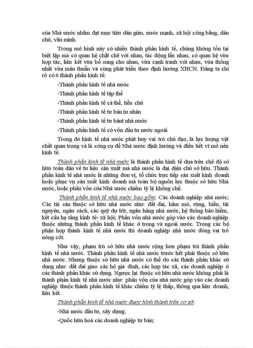 image for page Cơ sở lý luận và thực tiễn tồn tại nền kinh tế nhiều thành phần trong thời kỳ quá độ lên chủ nghĩa xã hội ở Việt Nam và nhận thức mới về vai trò chủ đạo của thành phần kinh tế