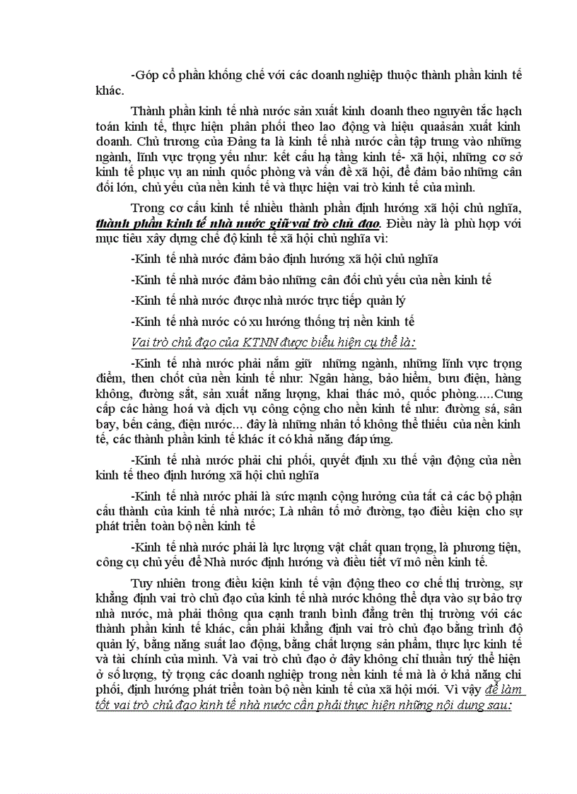 image for page Cơ sở lý luận và thực tiễn tồn tại nền kinh tế nhiều thành phần trong thời kỳ quá độ lên chủ nghĩa xã hội ở Việt Nam và nhận thức mới về vai trò chủ đạo của thành phần kinh tế