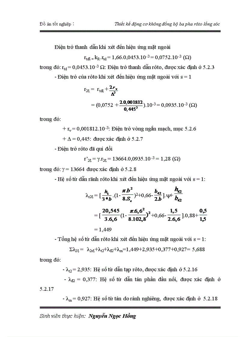 image for page Thiết kế động cơ không đồng bộ ba pha rôto lồng sóc