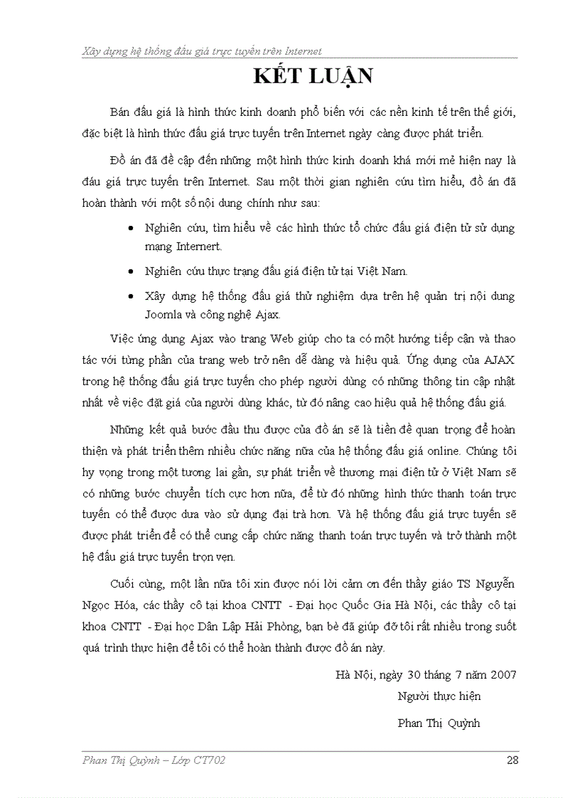 image for page Xây dựng hệ thống đấu giá trực tuyến trên internet