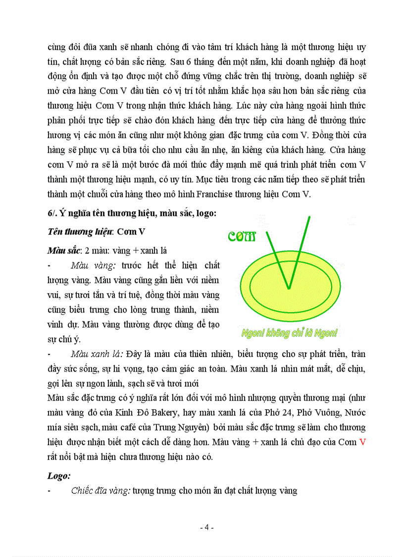 image for page Lập dự án kinh doanh tiệm cơm Cơm V tại thành phố Hồ Chí Minh