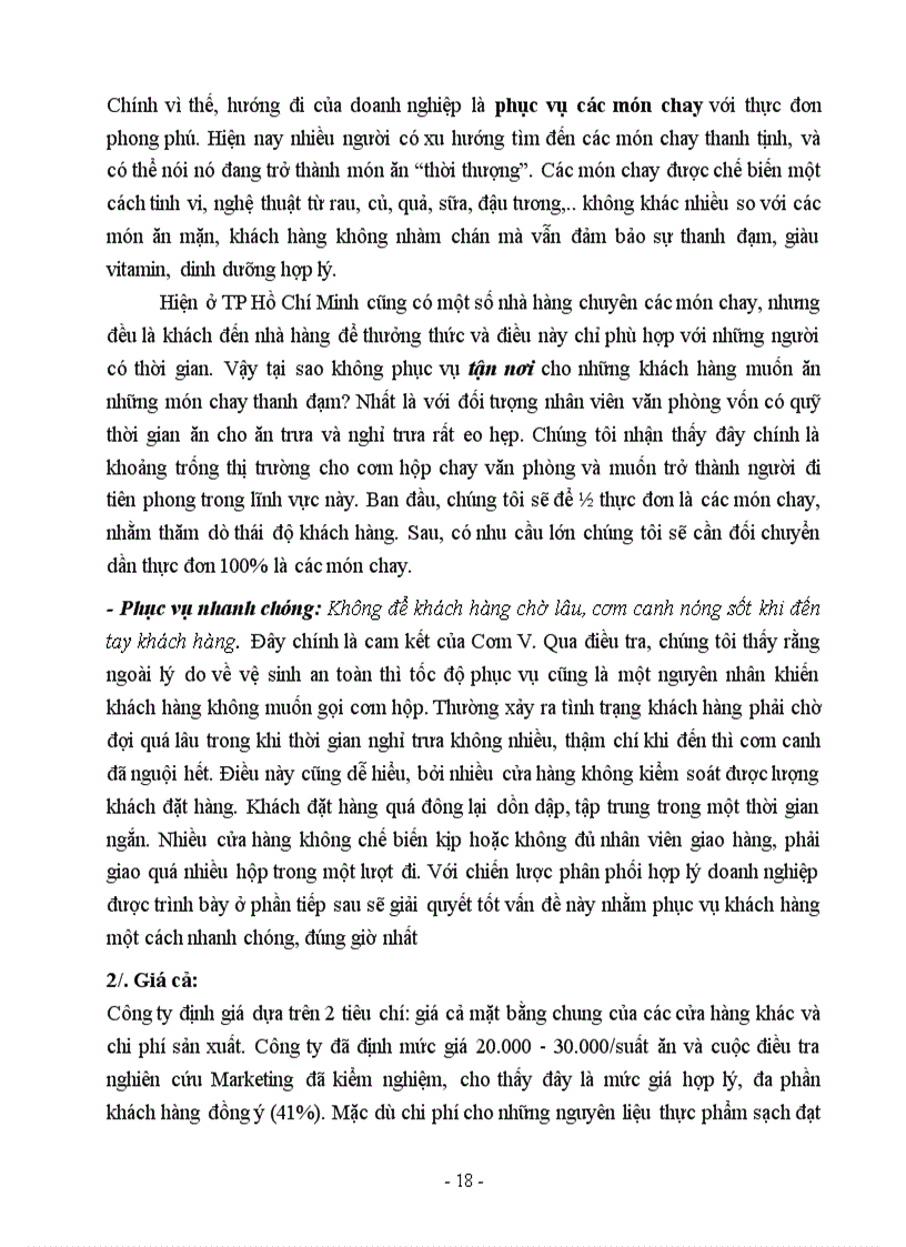 image for page Lập dự án kinh doanh tiệm cơm Cơm V tại thành phố Hồ Chí Minh