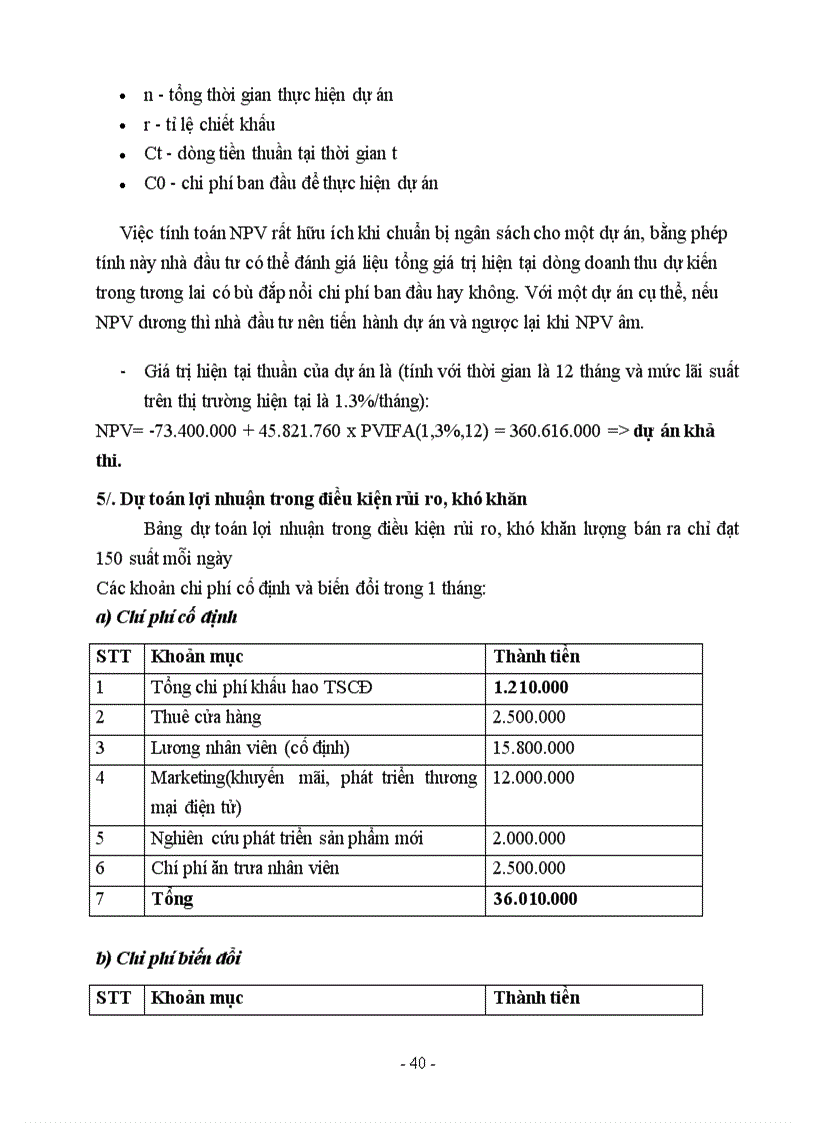 image for page Lập dự án kinh doanh tiệm cơm Cơm V tại thành phố Hồ Chí Minh