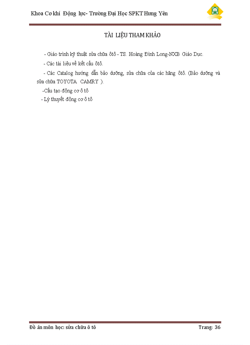 image for page Xây dựng quy trình kiểm tra sửa chữa nhóm piston