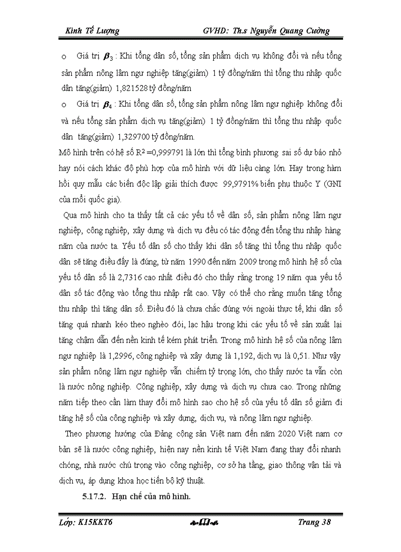 image for page Nghiên cứu sự ảnh hưởng của các yếu tố đến tổng thu nhập Việt Nam từ năm 1990 đến 2009