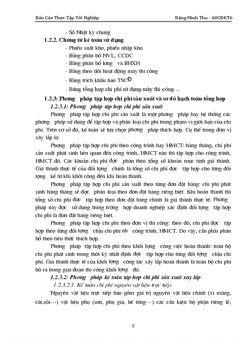 image for page Kế toán tập hợp chi phí sản xuất và tính giá thành sản phẩm tại Công ty TNHH Thương mại Xây dựng Tân Nhật Linh