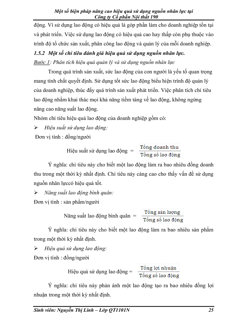 image for page Một số biện pháp nâng cao hiệu quả sử dụng nguồn nhân lực tại Công ty Cổ phần Nội thất 190
