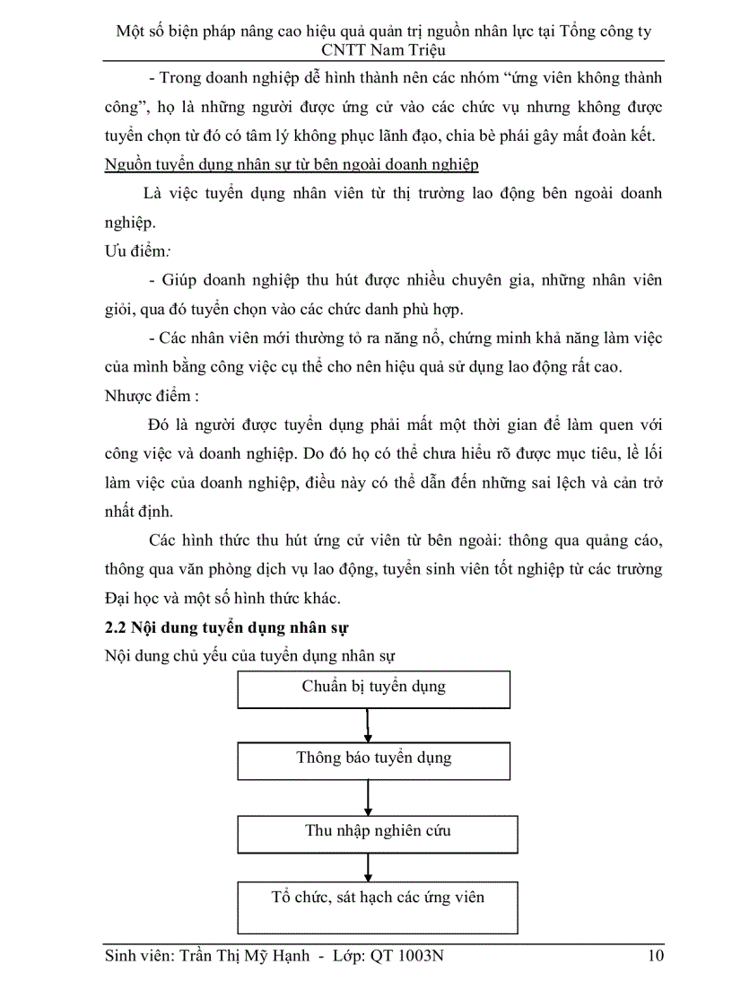 image for page Một số biện pháp nâng cao hiệu quả quản trị nguồn nhân lực tại Tổng công ty CNTT Nam Triệu