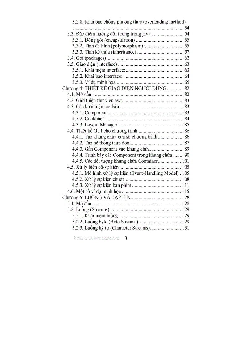 image for page Ngôn ngữ lập trình Java 205 trang