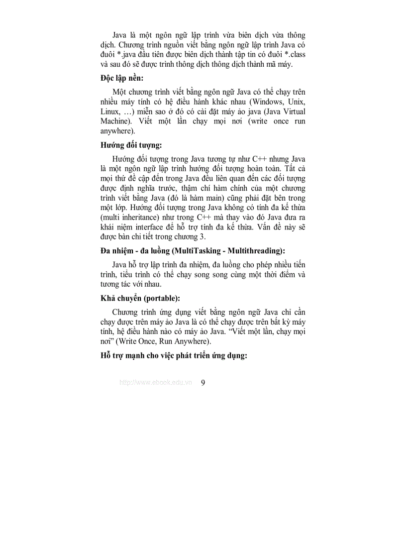 image for page Ngôn ngữ lập trình Java 205 trang