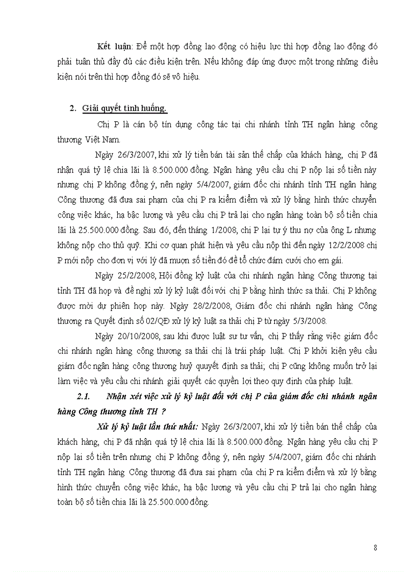 image for page Bài tập học kì môn Luật lao động 8 điểm