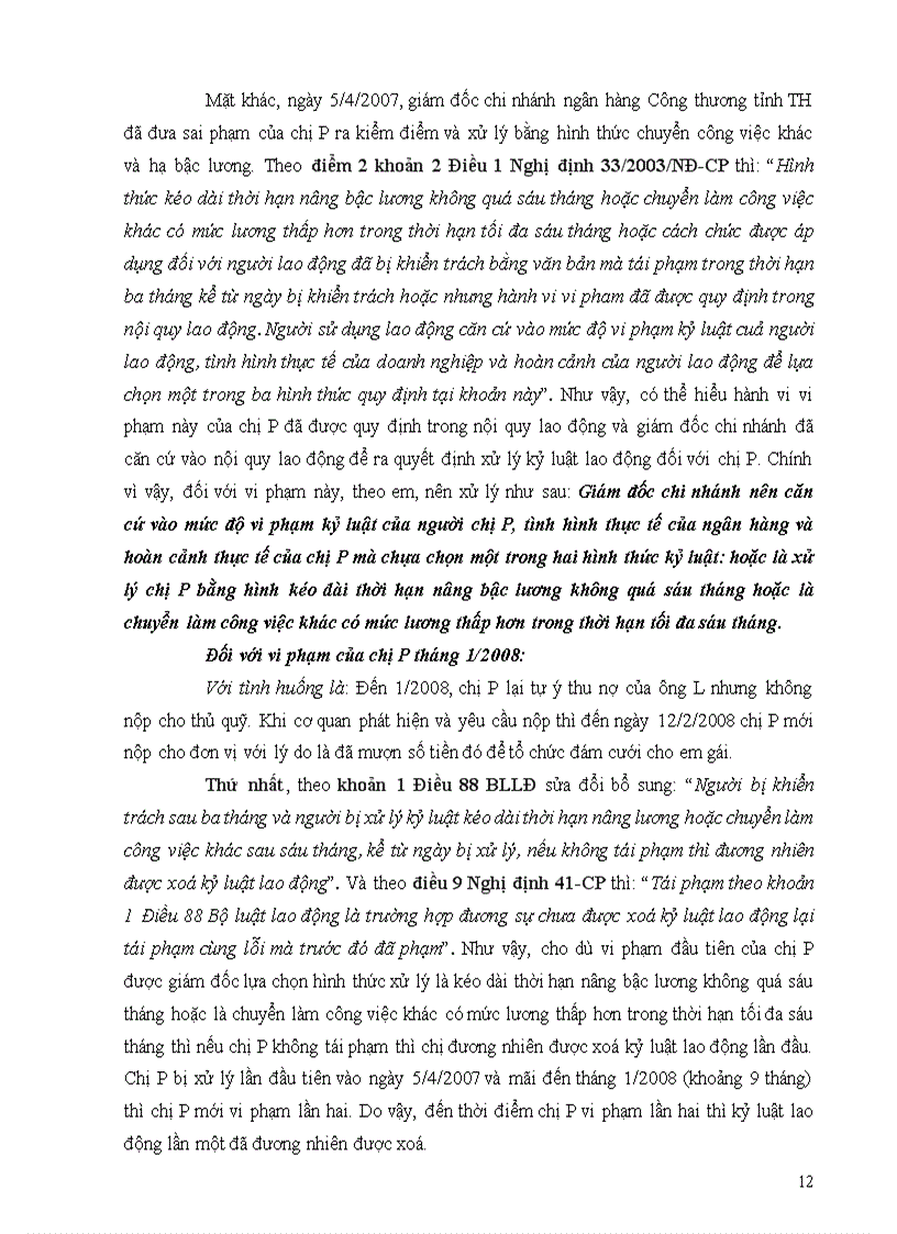 image for page Bài tập học kì môn Luật lao động 8 điểm