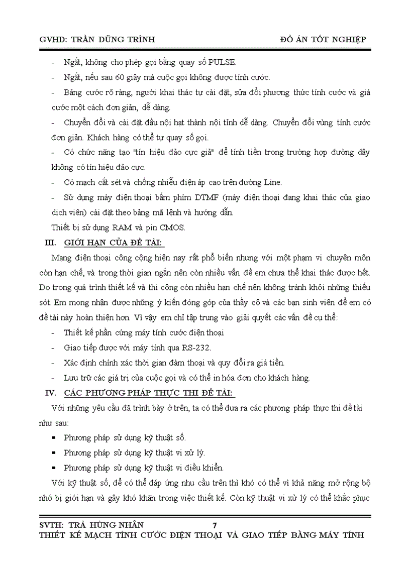 image for page Thiết kế và thi công mạch tính cước điện thoại và giao tiếp bằng máy tính