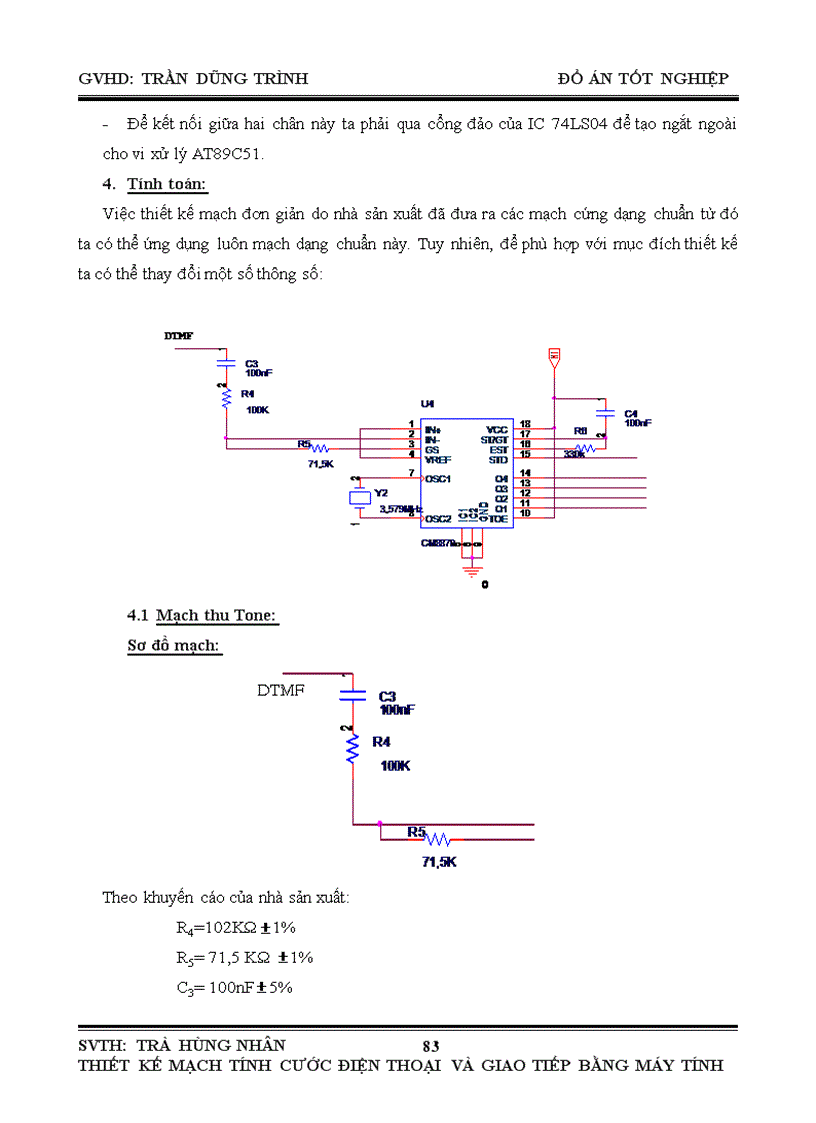 image for page Thiết kế và thi công mạch tính cước điện thoại và giao tiếp bằng máy tính