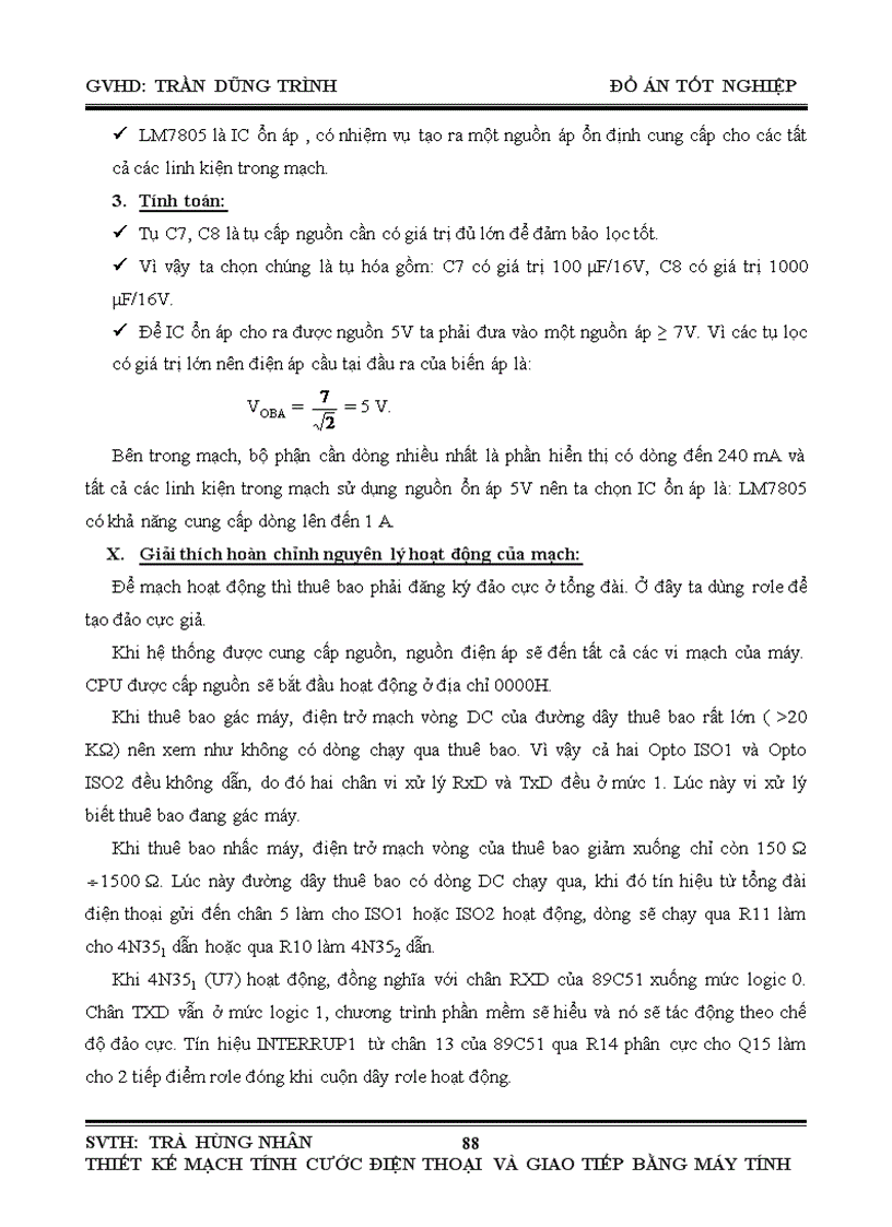 image for page Thiết kế và thi công mạch tính cước điện thoại và giao tiếp bằng máy tính